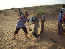 abroad Volunteer on Jaisalmer Tour